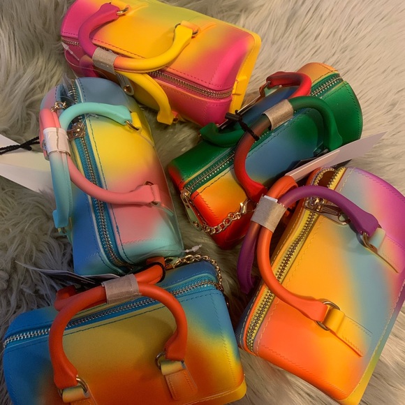 Handbags - Multi Colored Mini Handbags